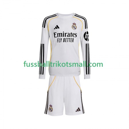 Fußballtrikots Real Madrid Kinder 2025-2026 Langarm Heimtrikotsatz kaufen Fußballtrikots Real Madrid Kinder 2025-2026 Langarm Heimtrikotsatz kaufen